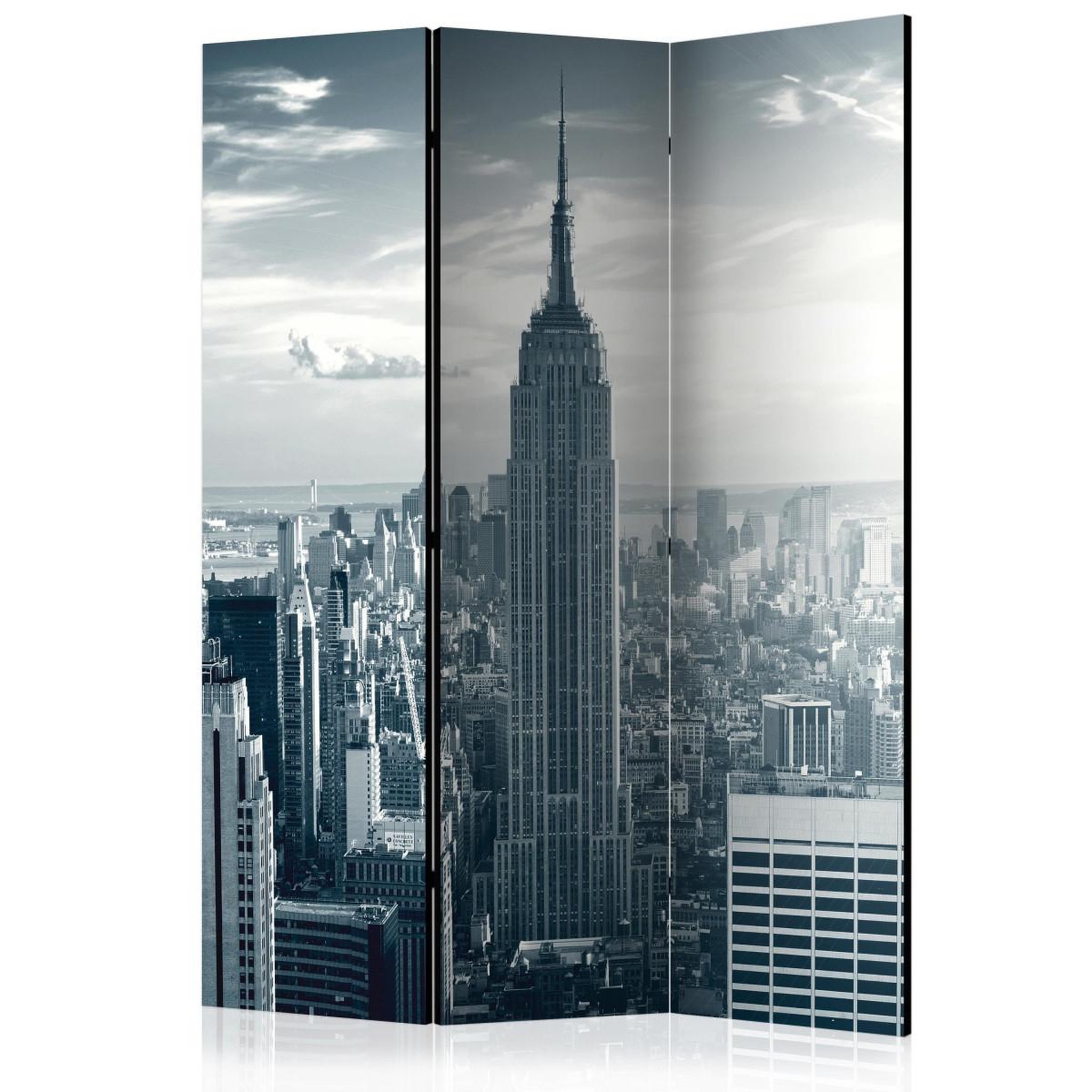Paris Prix Paravent 3 volets  amazing view to new york manhattan at sunrise  135x172cm