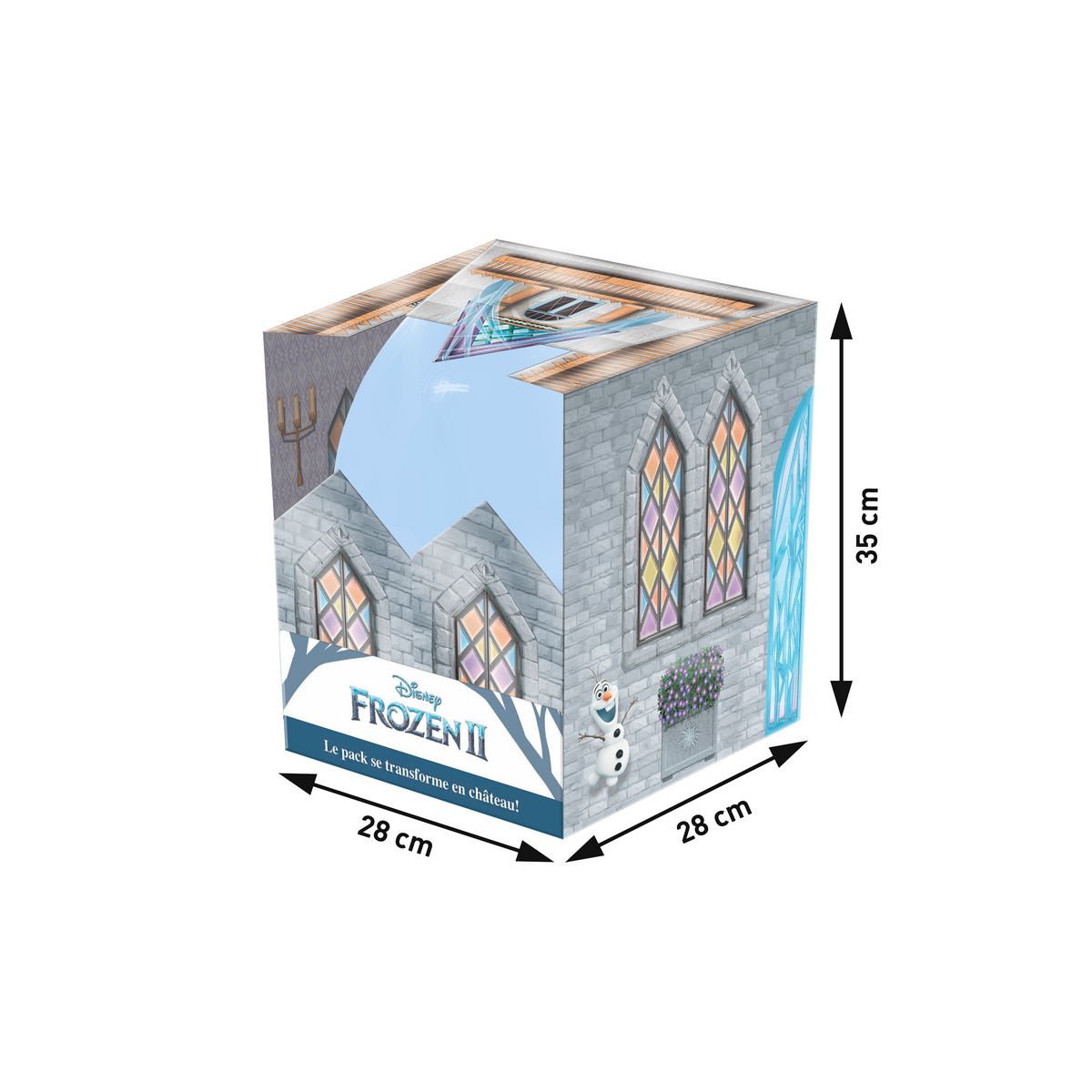 HASBRO Oeuf de Pâques géant avec 5 surprises - La Reine des Neiges