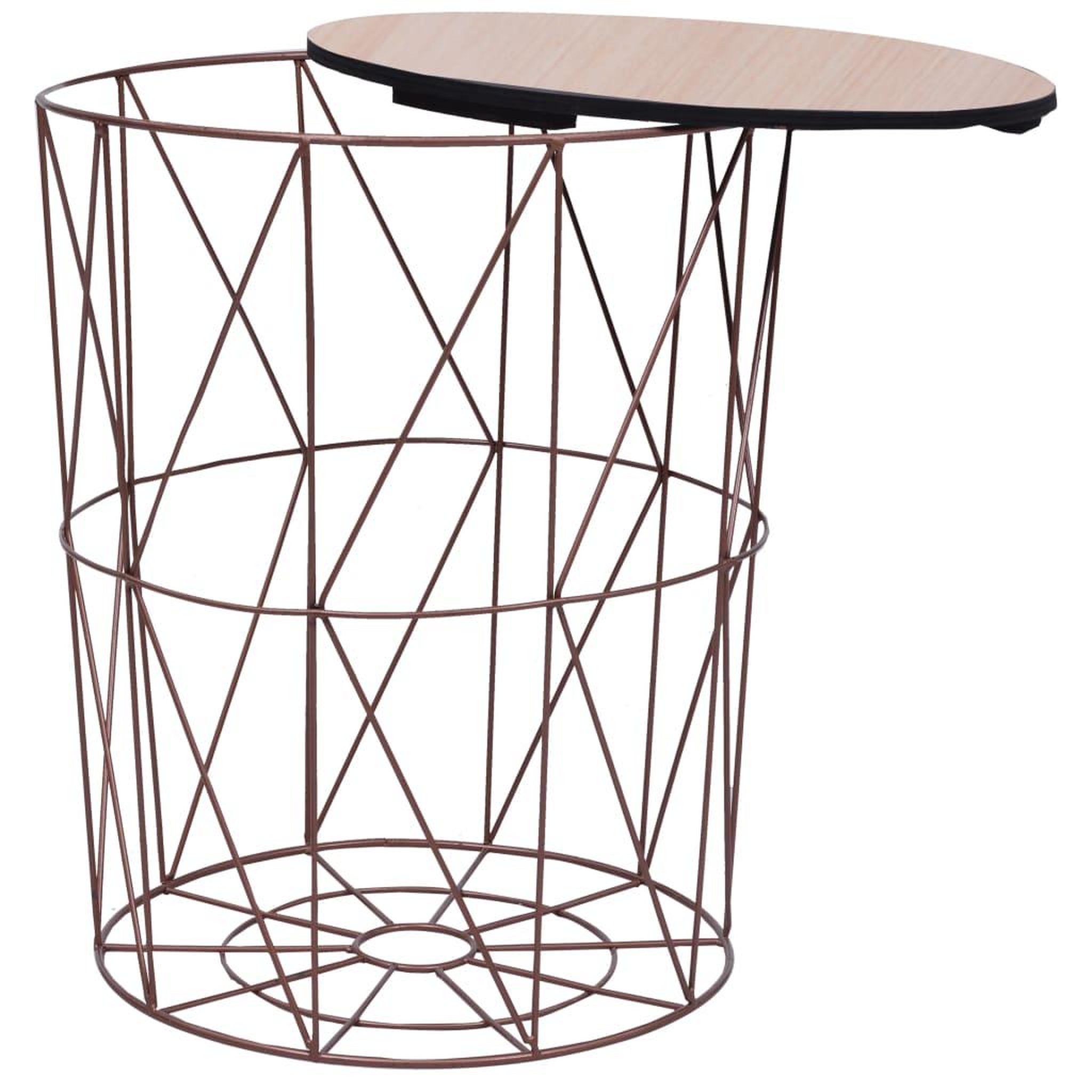 Voir la diapositive 3 : VIDAXL Table basse Cuivre Ø 47 cm