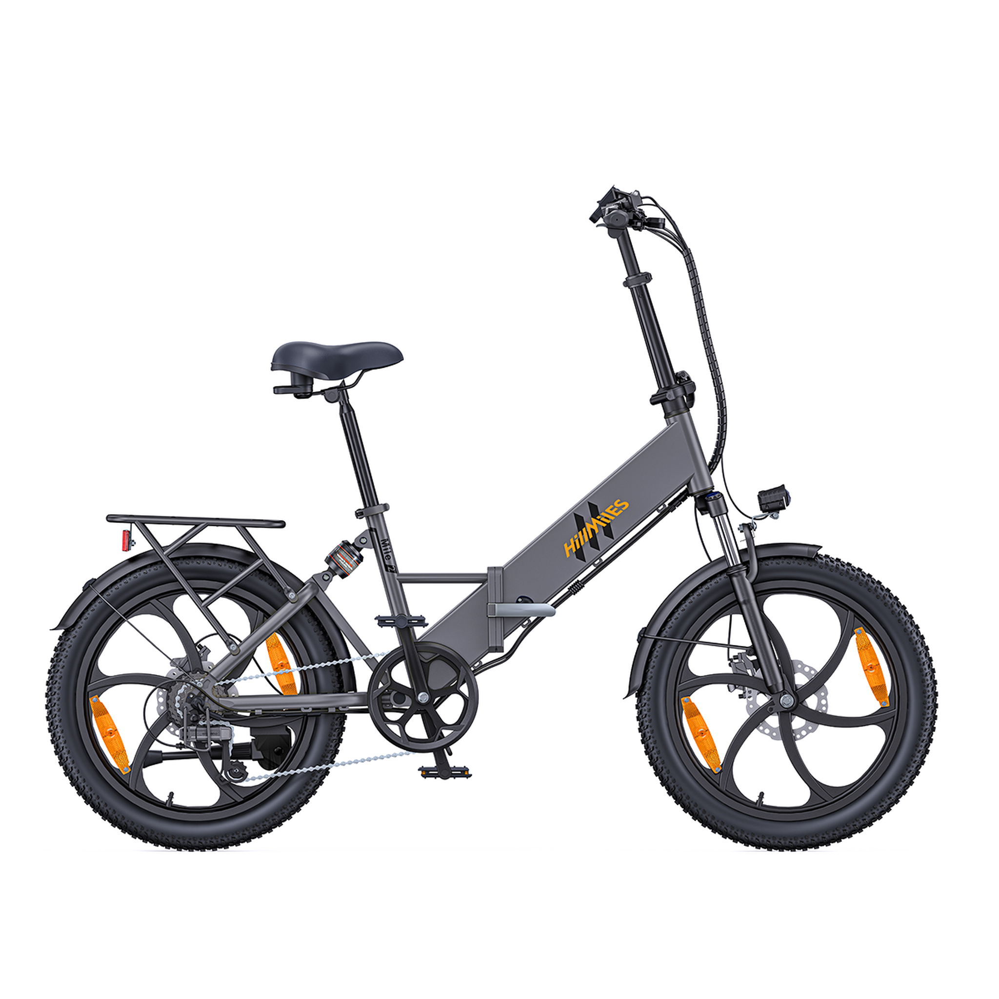 HILLMILES Vélo électrique pliable Hillmiles Mile2. Coloris disponibles : Bleu, Gris