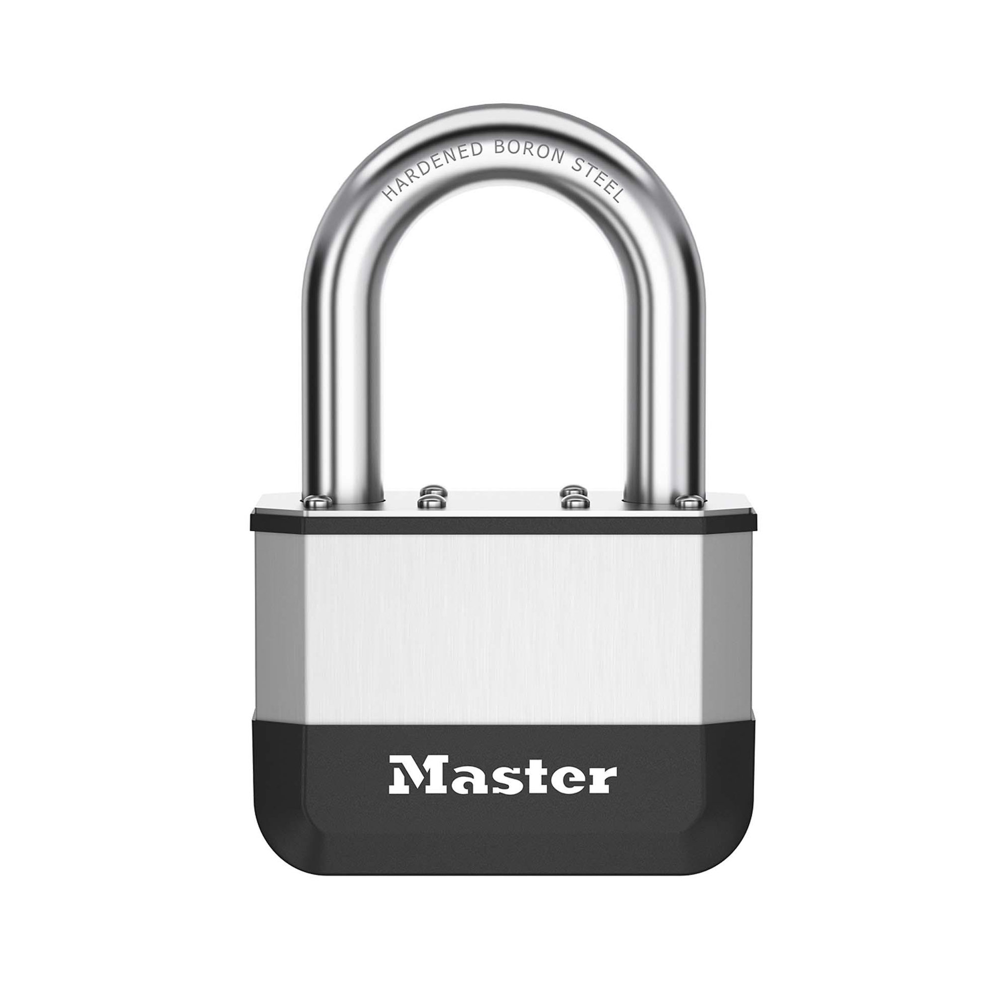 Master lock Cadenas innovant nouvelle génération, en acier laminé haute résistance de 67 mm