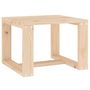 Voir la diapositive 2 : VIDAXL Table d'appoint de jardin 40x38x28,5 cm bois massif de pin