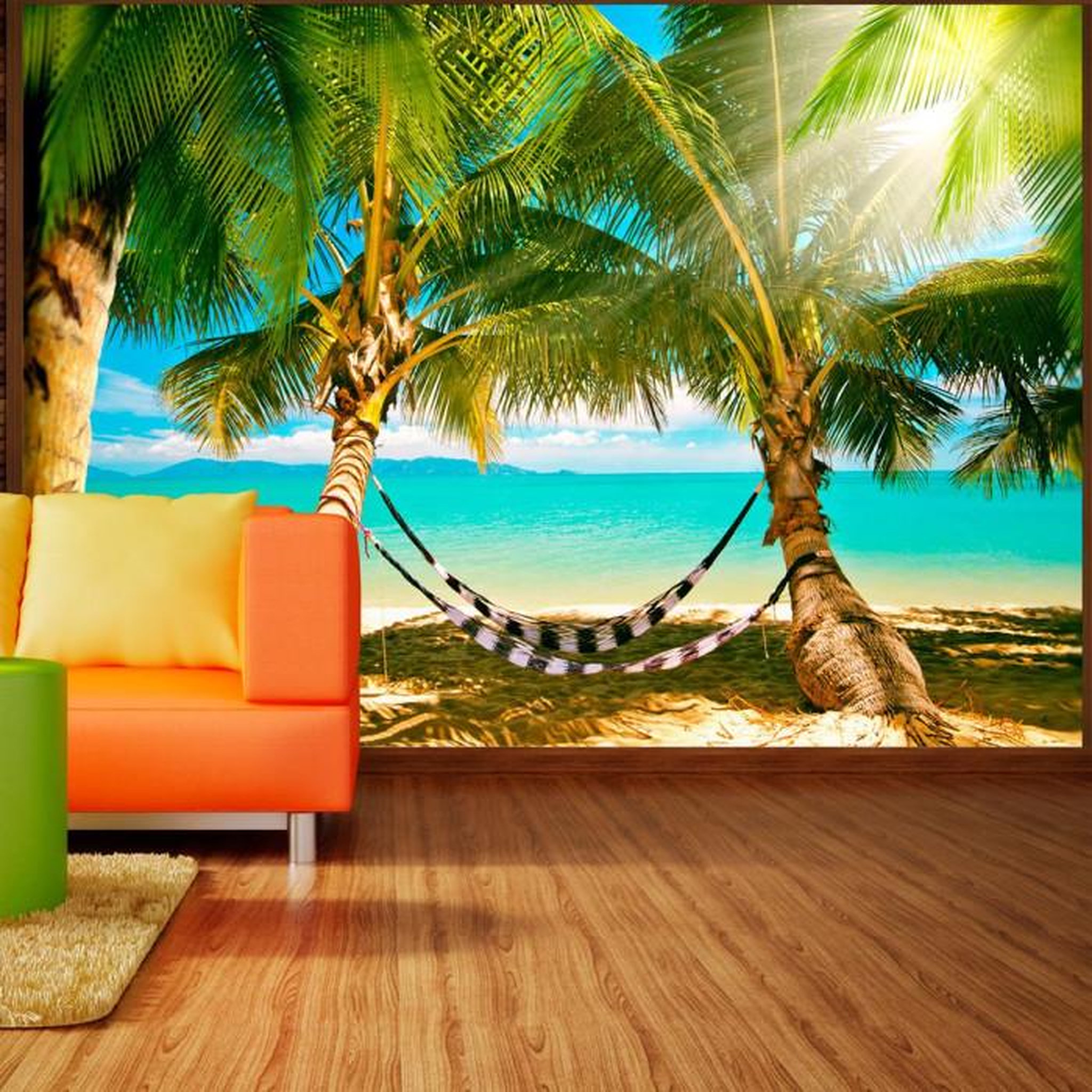 Paris Prix Papier Peint  Duo Ensoleillé. Coloris disponibles : Multicolore