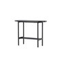 Voir la diapositive 3 : Paris Prix Console Ovale Design  Star  110cm Noir