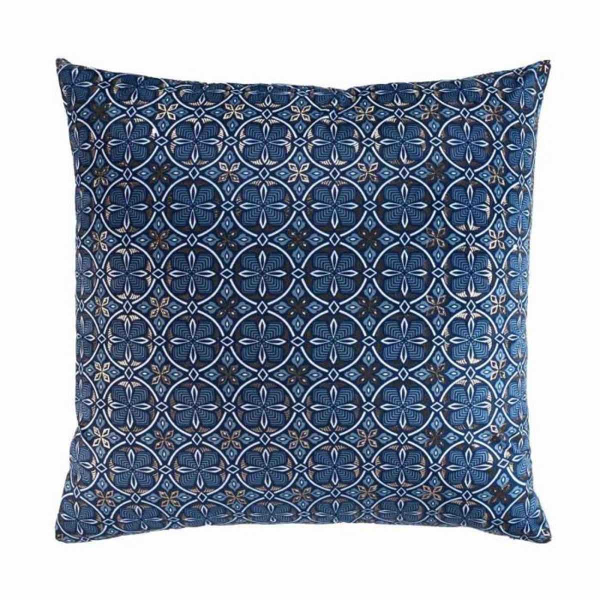 Paris Prix Housse de Coussin Imprimée  Joan  60x60cm Bleu