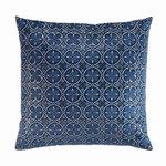 Paris Prix Housse de Coussin Imprimée  Joan  60x60cm Bleu