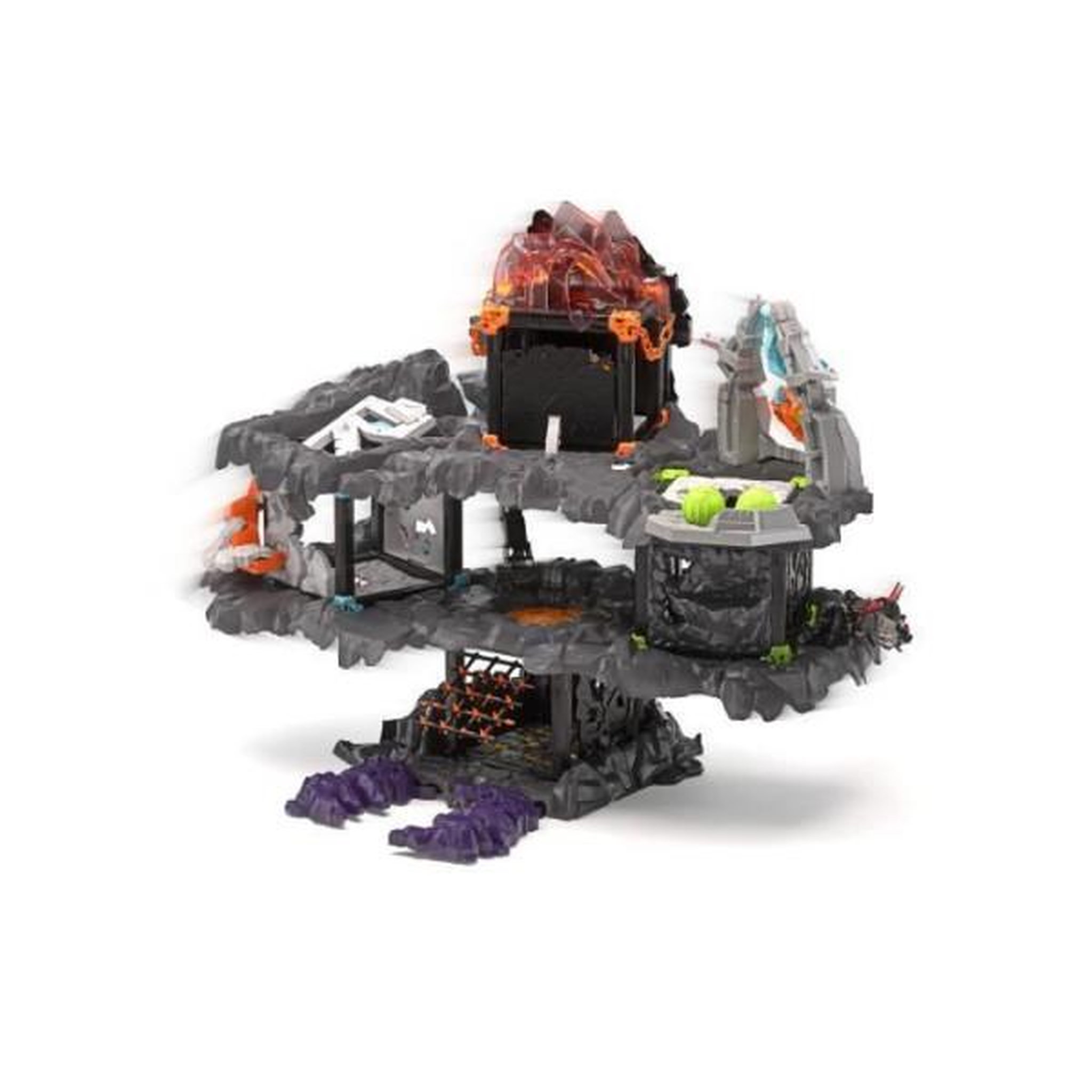 Schleich Coffret MasterCave Smashrador Eldrador, 18 fonctions, 6 figurines, SCHLEICH 42757 Eldrador Creatures, 119 pieces, Des 7 ans