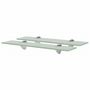 Voir la diapositive 1 : VIDAXL Etageres murales 2 pcs Verre 50 x 20 cm 8 mm