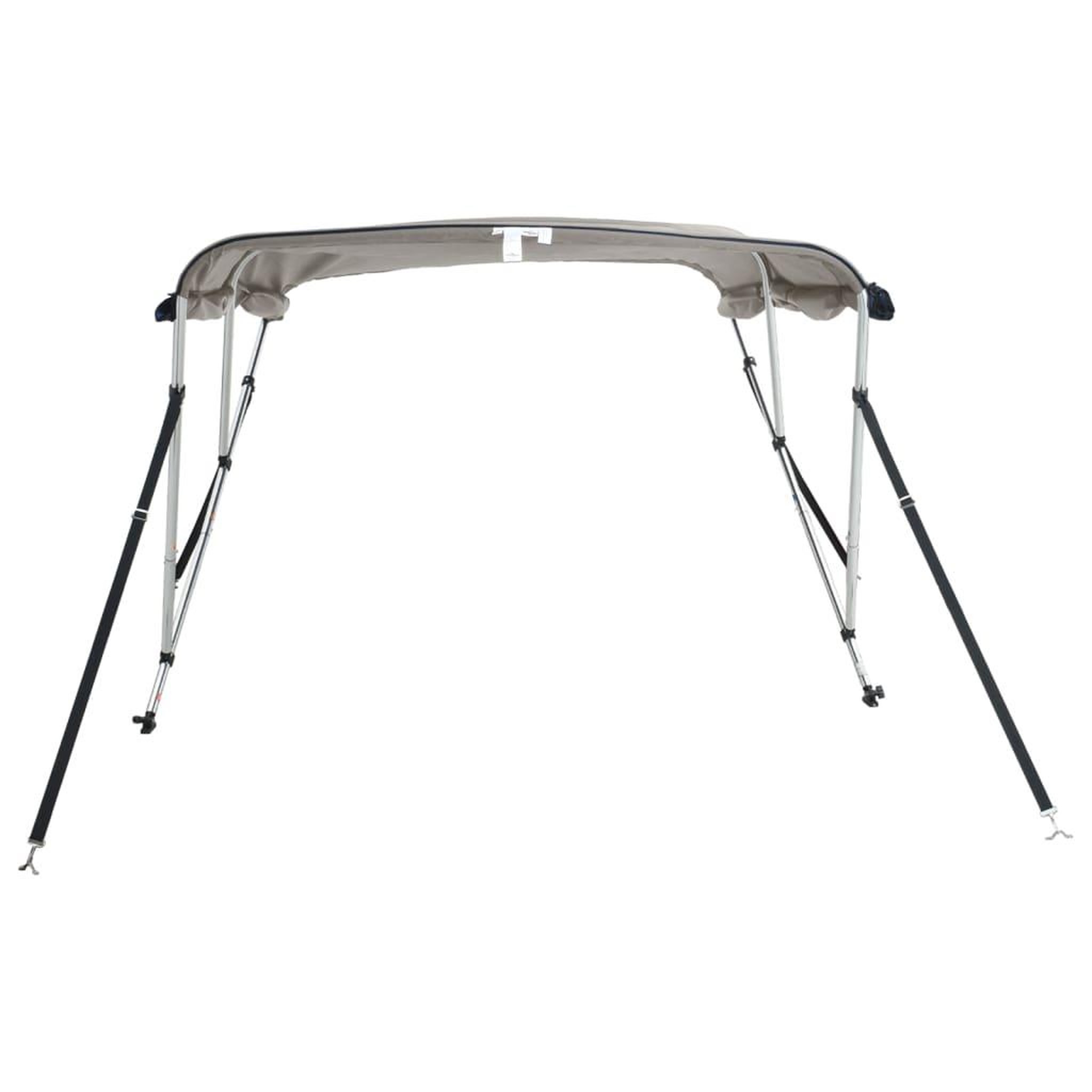 Voir la diapositive 5 : VIDAXL Toit bimini a 3 arceaux parois laterales 183x(185-198)x137 cm