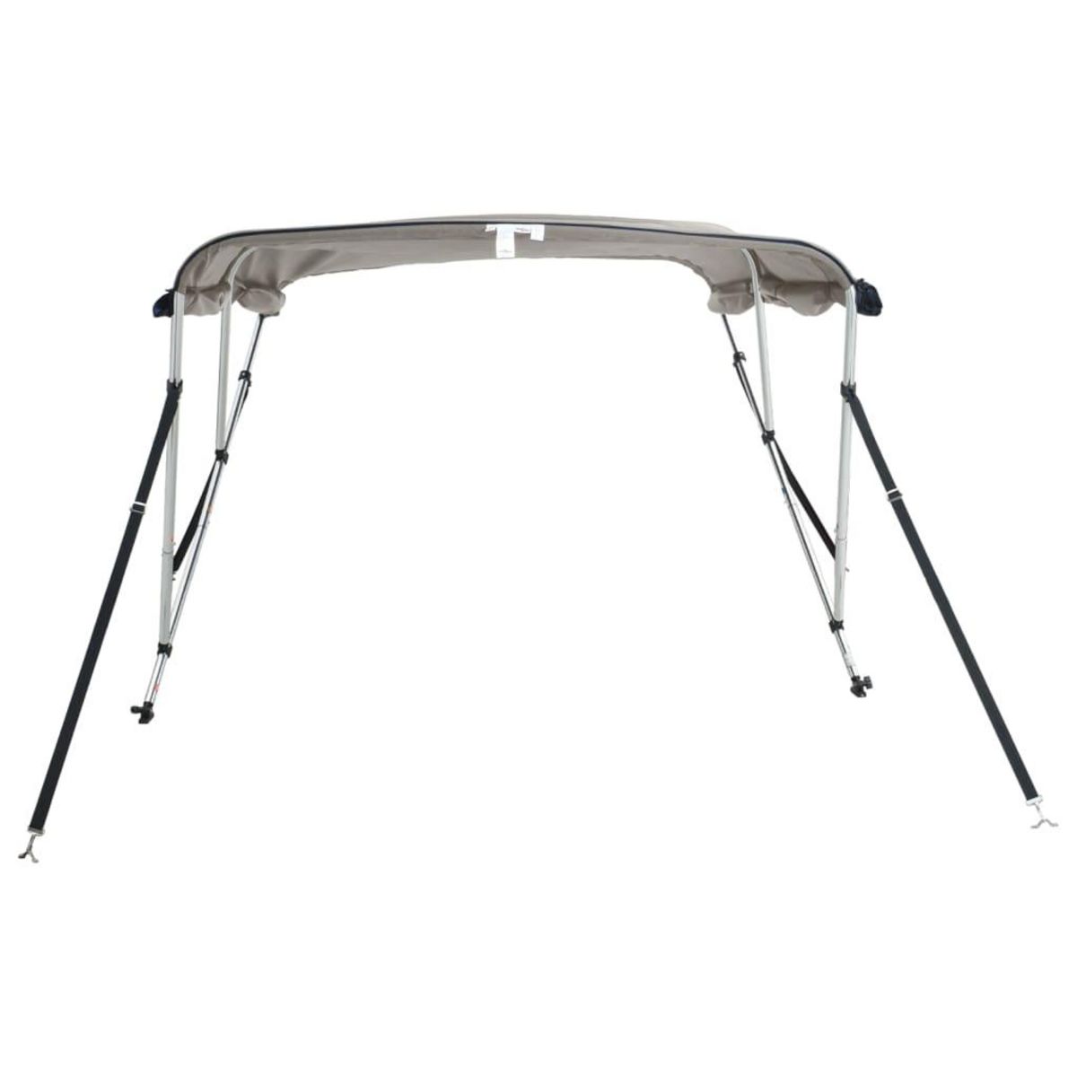 VIDAXL Toit bimini a 3 arceaux parois laterales 183x(185-198)x137 cm