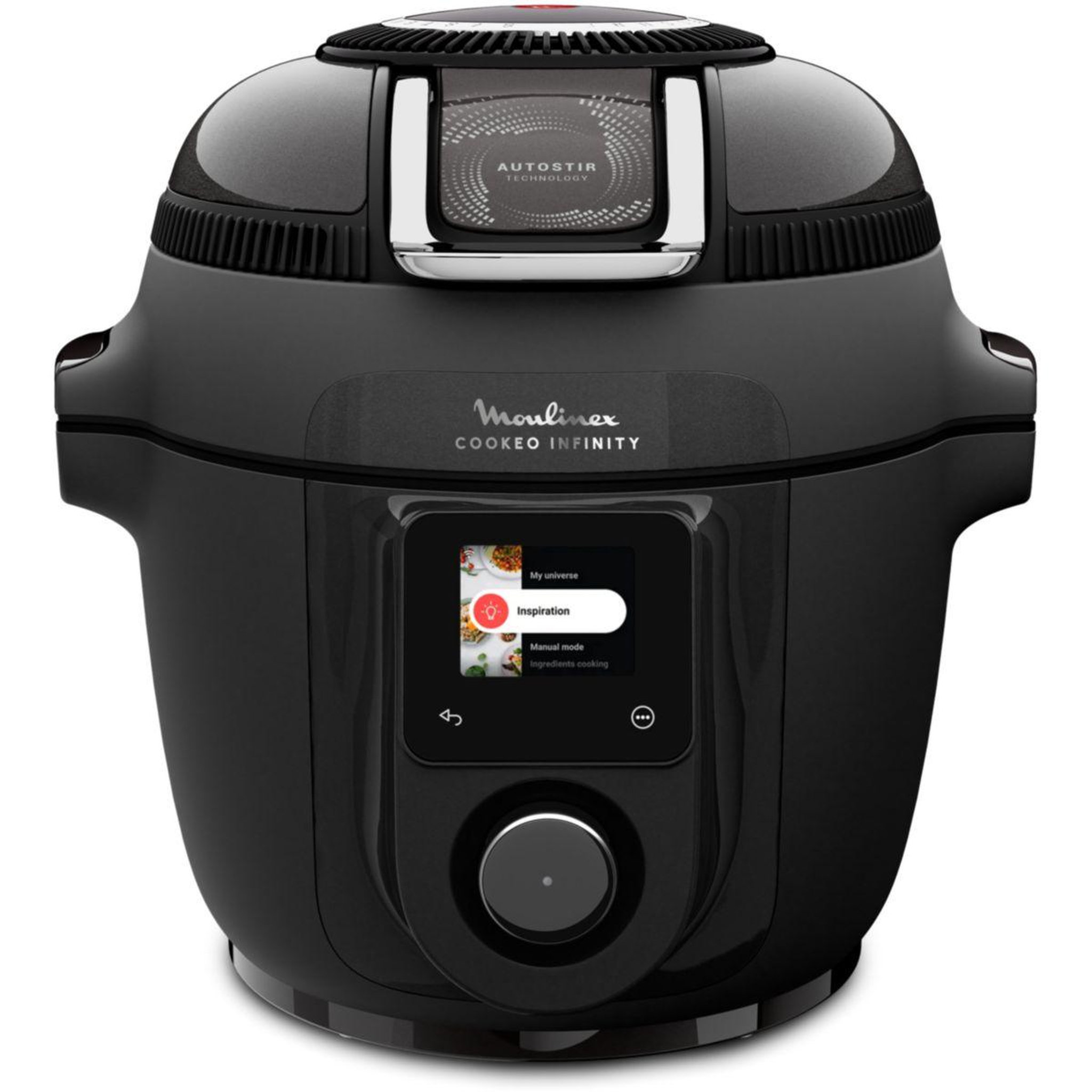 Voir la diapositive 2 : MOULINEX Cookeo multicuiseur airfryer cookeo infinity avec pale noir ce9828f0 20 modes de cuisson, 6,5 l