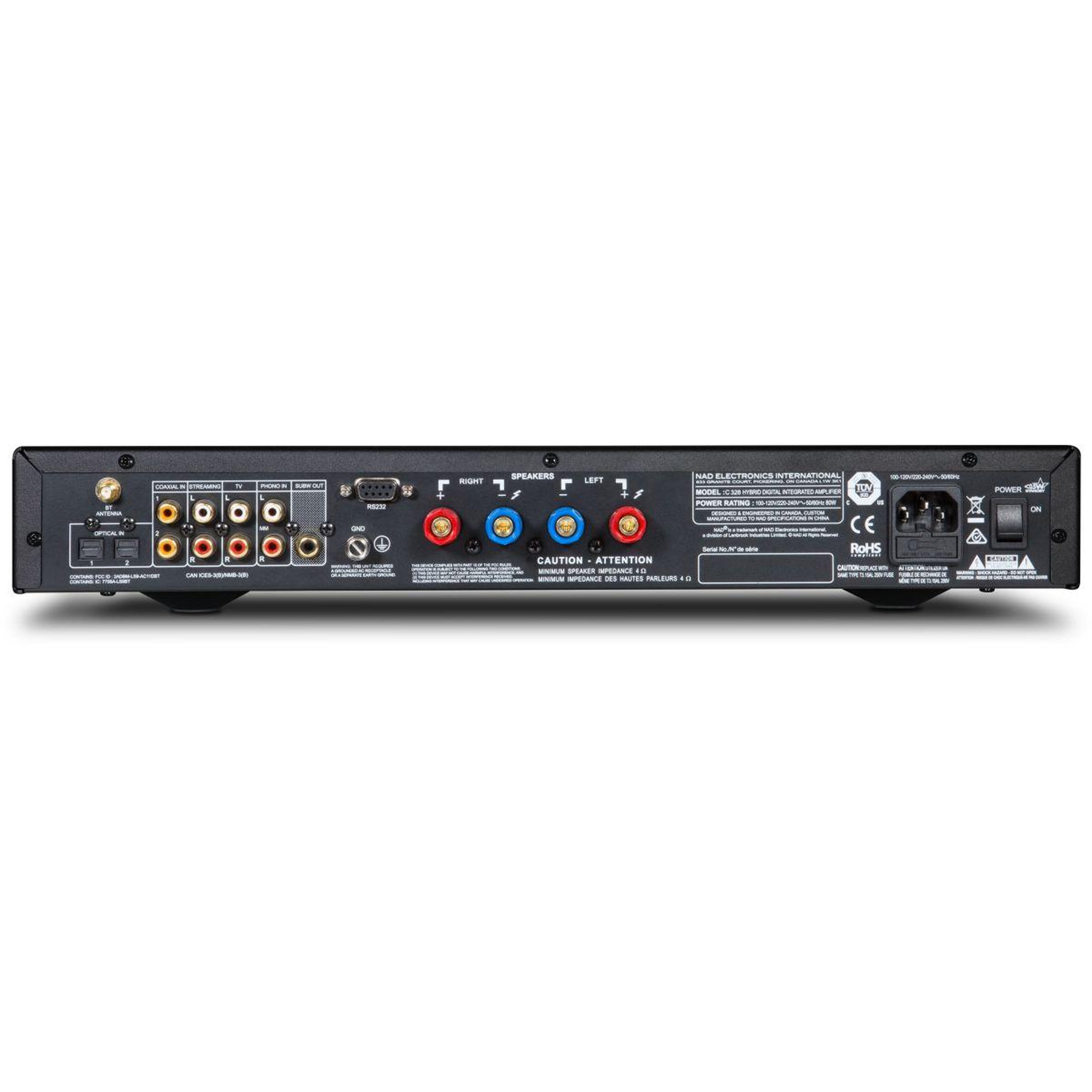 Voir la diapositive 2 : NAD Amplificateur hifi c328