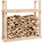Voir la diapositive 4 : VIDAXL Support pour bois de chauffage 110x35x108,5 cm Bois de pin