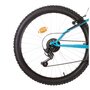 Voir la diapositive 2 : SCRAPPER Vélo enfant (140-160 cm) - VTT 24'' Tout suspendu SCRAPPER - Fourche télescopique - 18 Vitesses - Dérailleur shimano - Frein à disque avant et V-Brake à l'arrière