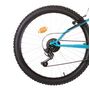 Voir la diapositive 2 : SCRAPPER Vélo enfant (140-160 cm) - VTT 24'' Tout suspendu SCRAPPER - Fourche télescopique - 18 Vitesses - Dérailleur shimano - Frein à disque avant et V-Brake à l'arrière