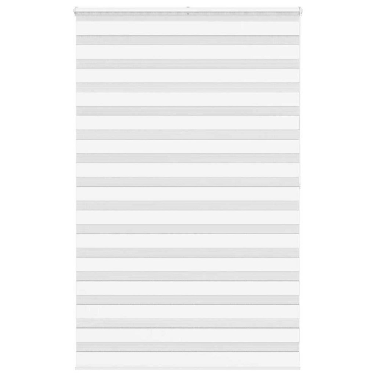 VIDAXL Store zebre blanc 145x200 cm largeur du tissu 140,9cm polyester