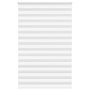 Voir la diapositive 1 : VIDAXL Store zebre blanc 145x200 cm largeur du tissu 140,9cm polyester