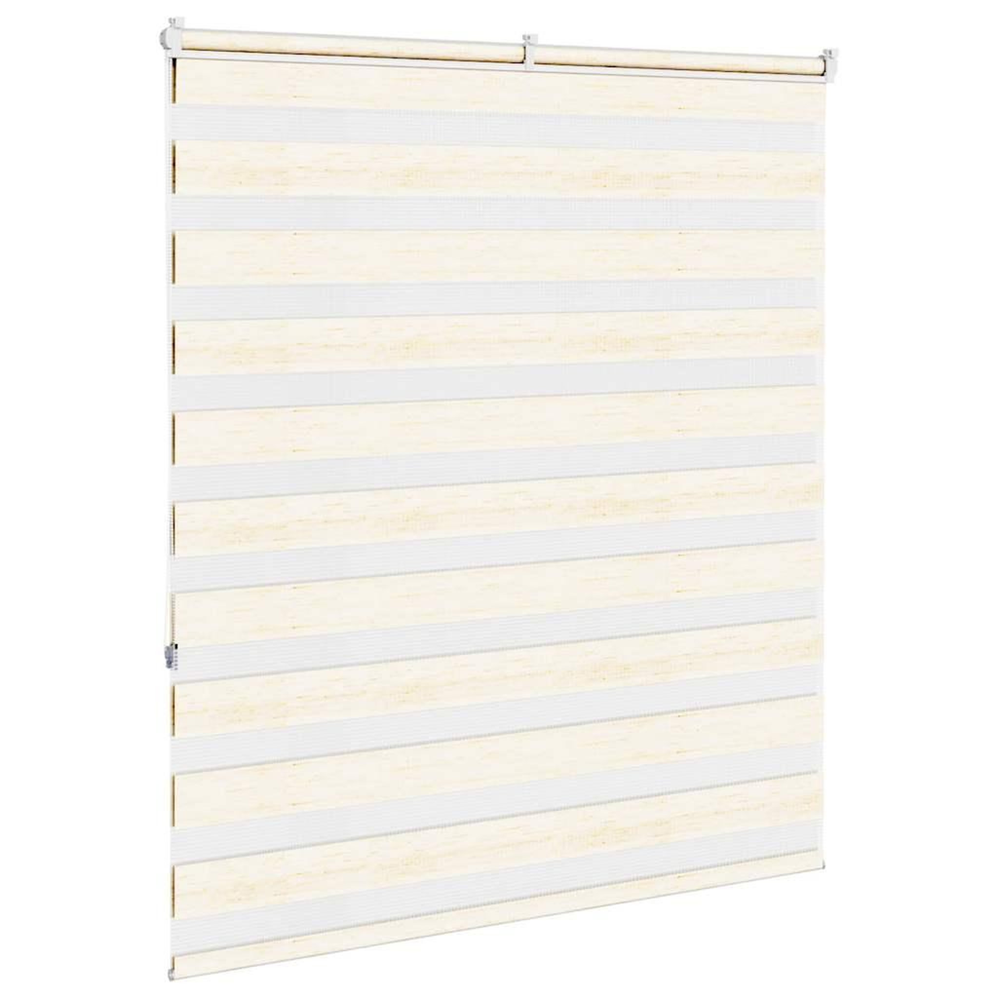 Voir la diapositive 4 : VIDAXL Store zebre beige marbre largeur du tissu 120,9 cm polyester