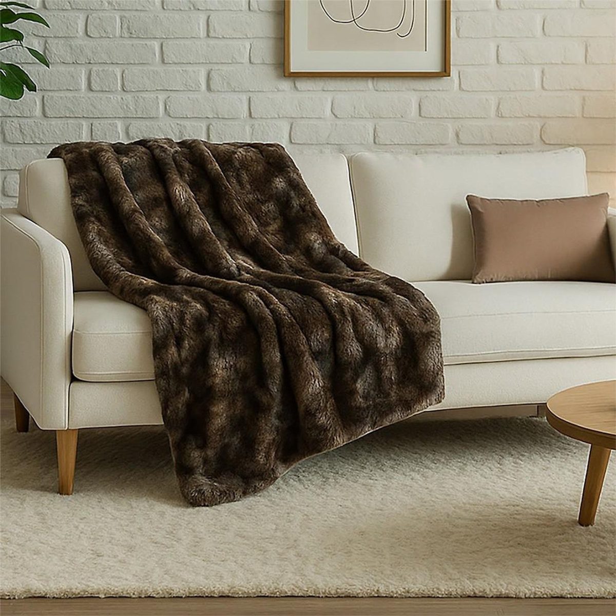 Les Ateliers du Linge Plaid 100%polyester