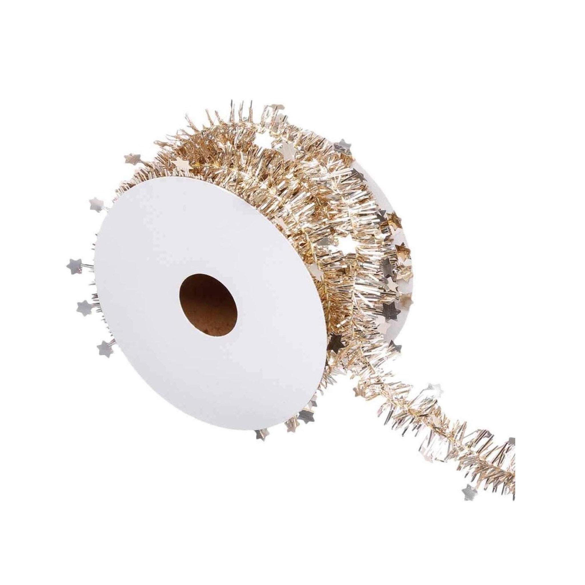 Eden Rouleau guirlande de noel etoile 2 plis. Coloris disponibles : Blanc, Gris, Rouge, Jaune