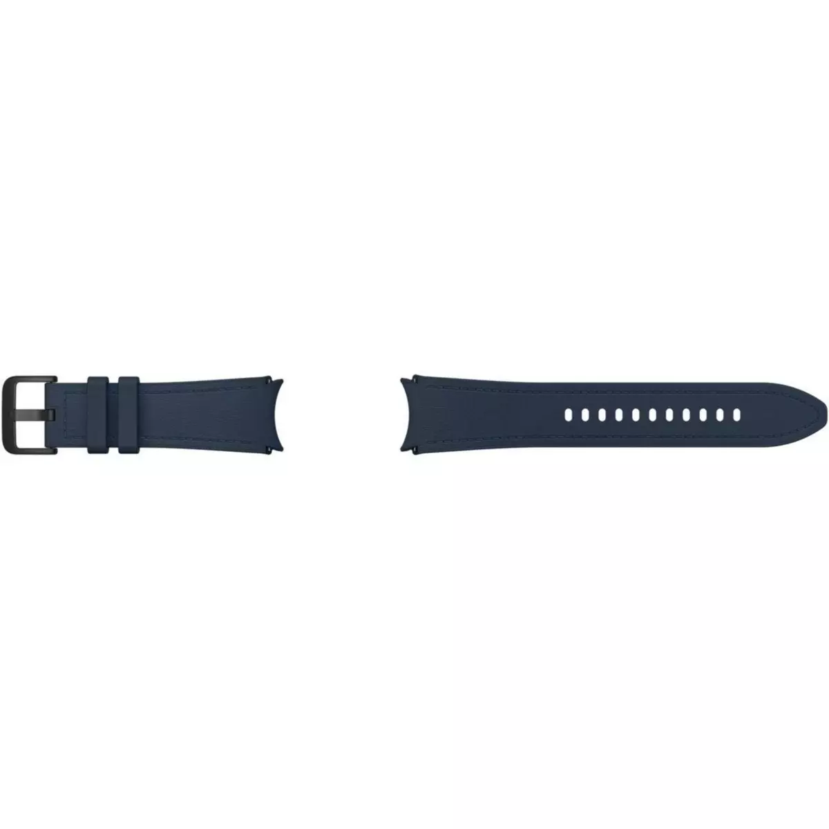 Samsung Bracelet Watch 4/5/6 M/L Hybrid Leather Bleu