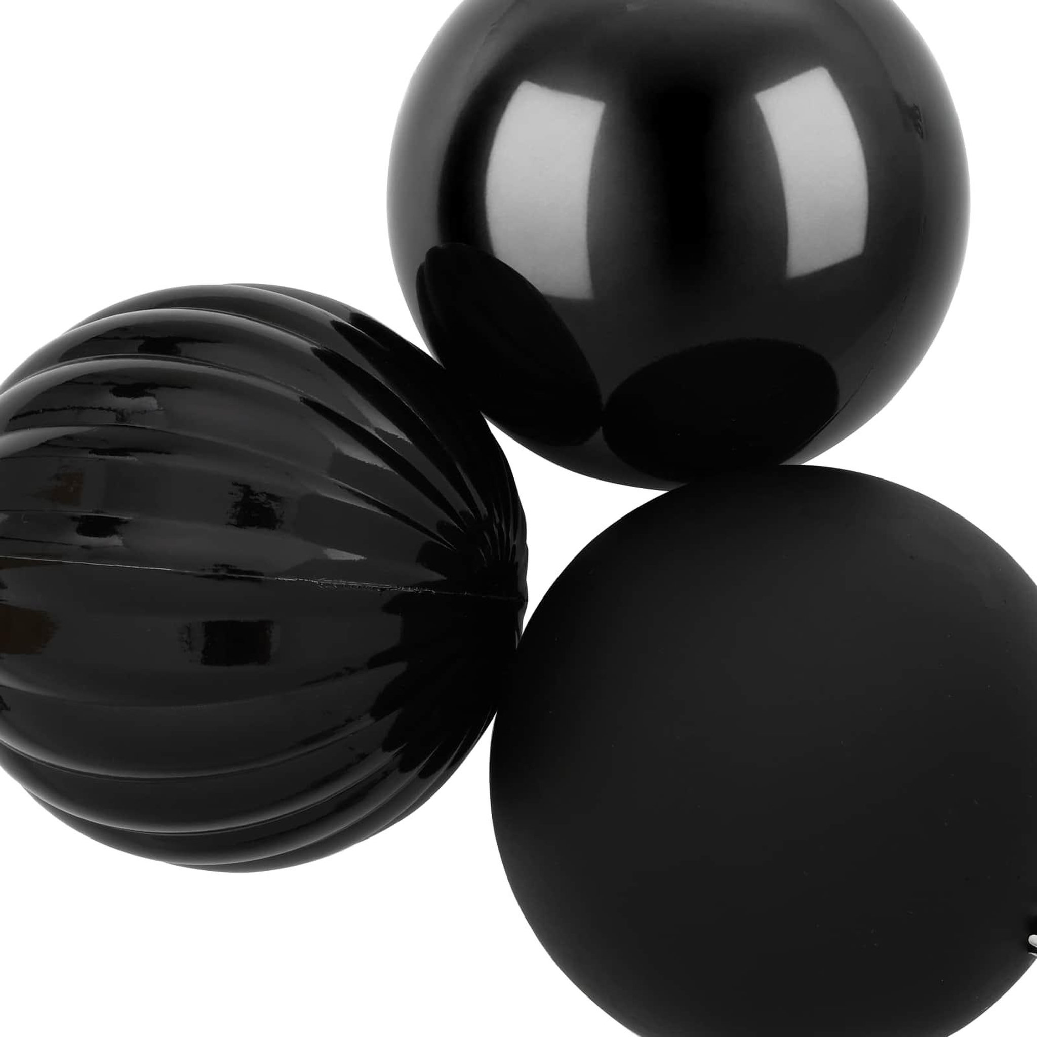 Voir la diapositive 5 : VIDAXL Ensemble de boules de Noël XL 9 pc Noir Diam. 15 cm Plastique