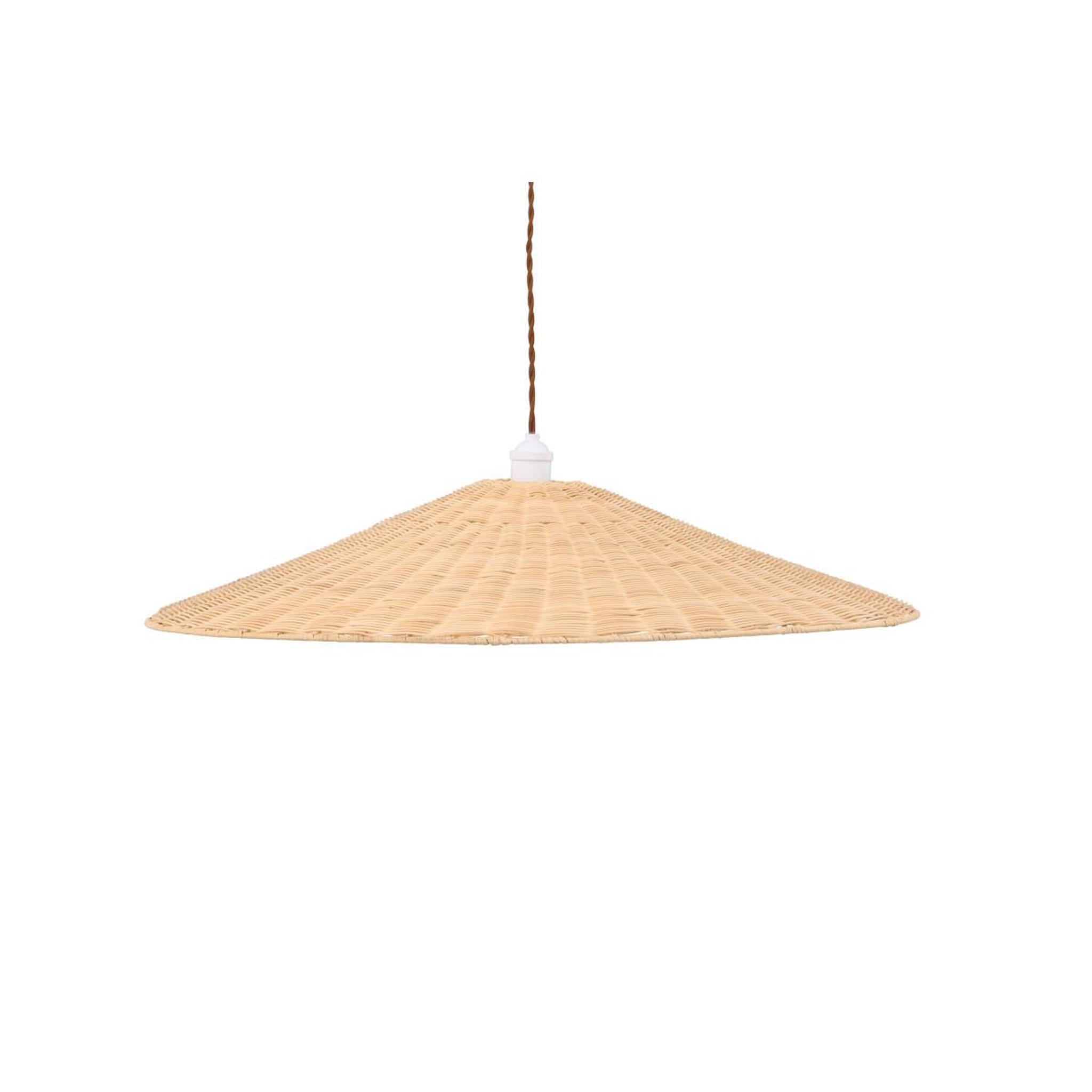 Voir la diapositive 2 : Paris Prix Lampe suspension en rotin  herrestad  80cm naturel