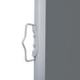 Voir la diapositive 5 : VIDAXL Auvent lateral retractable Anthracite 120 x 1000 cm