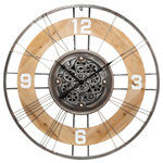 ATMOSPHERA Horloge Murale Vintage  Lana  90cm Naturel