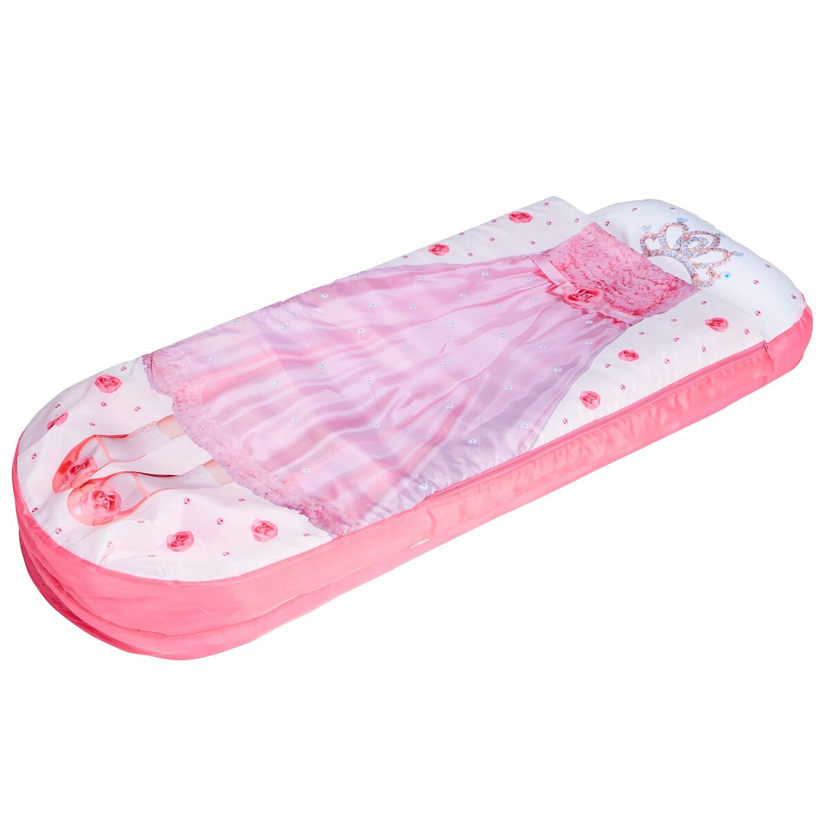 Je suis une princesse - Lit junior ReadyBed - lit gonflable pour enfants  avec sac de couchage intégré pas cher 