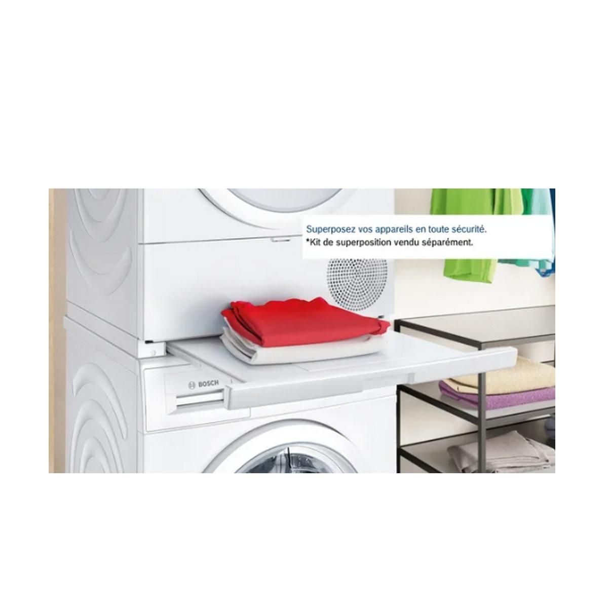 BOSCH Sèche-linge pompe à chaleur 60cm 9kg - WQG24502FR