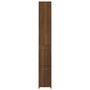 Voir la diapositive 5 : VIDAXL Armoire de bain chene marron 25x26,5x170 cm bois d'ingenierie