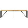 Voir la diapositive 2 : VIDAXL Banc 160x35x46 cm bois massif de manguier