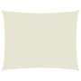 Voir la diapositive 2 : VIDAXL Voile de parasol tissu oxford rectangulaire 6x8 m creme