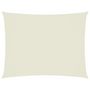 Voir la diapositive 2 : VIDAXL Voile de parasol tissu oxford rectangulaire 6x8 m creme