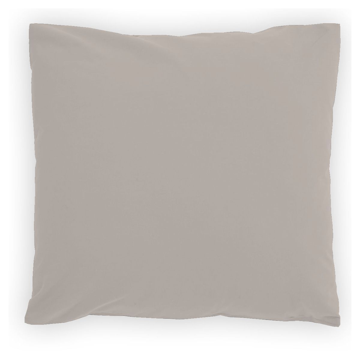 Taie d'oreiller unie en coton 51 fils 