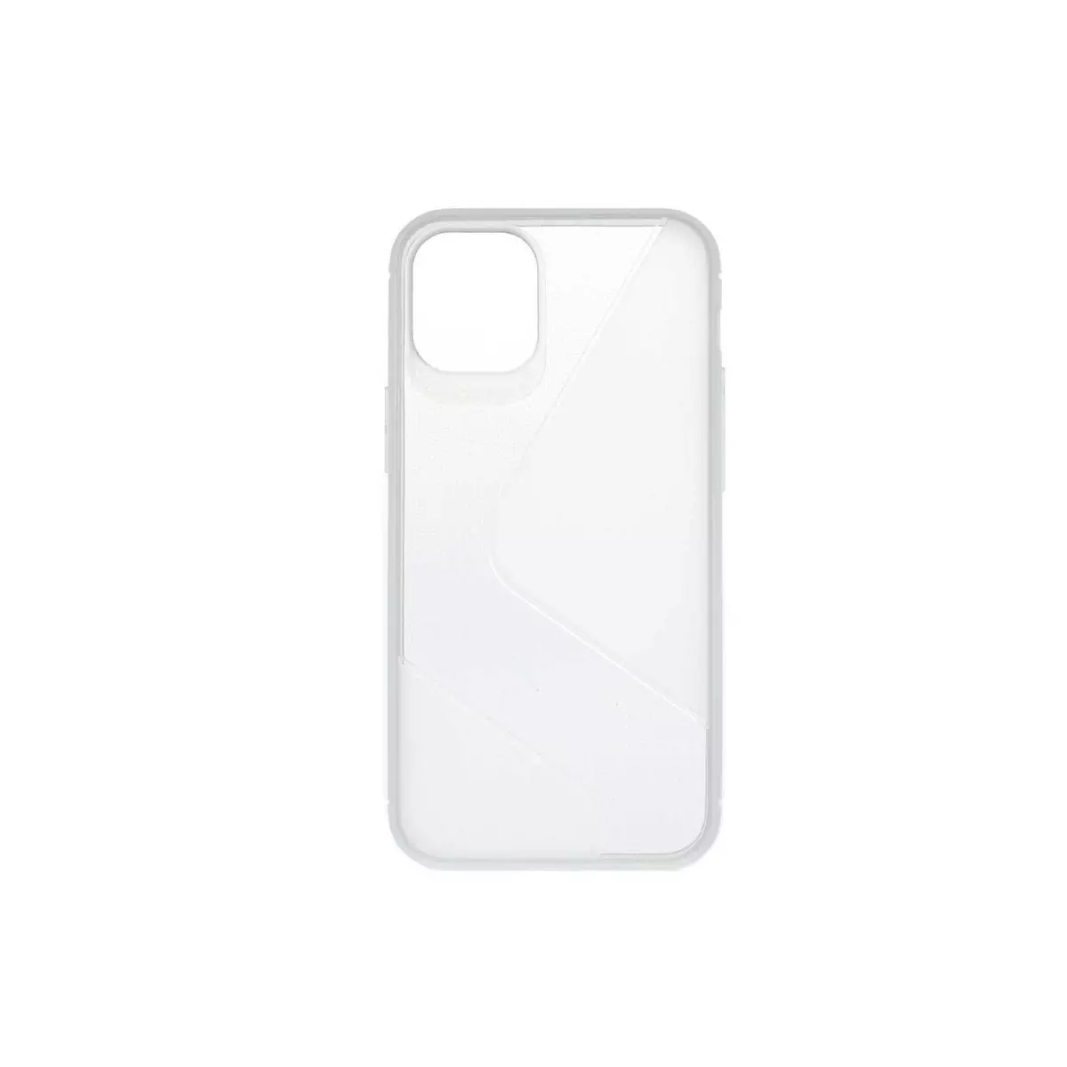 amahousse Coque souple transparente iPhone 12 Mini dessin en S