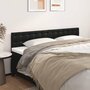 Voir la diapositive 1 : VIDAXL Tetes de lit 2 pcs Noir 90x5x78/88 cm Similicuir