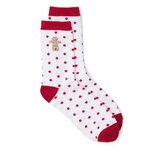 Vero Moda Chaussettes hes/  Femme Vero Moda Pain d'épice. Coloris disponibles : Blanc