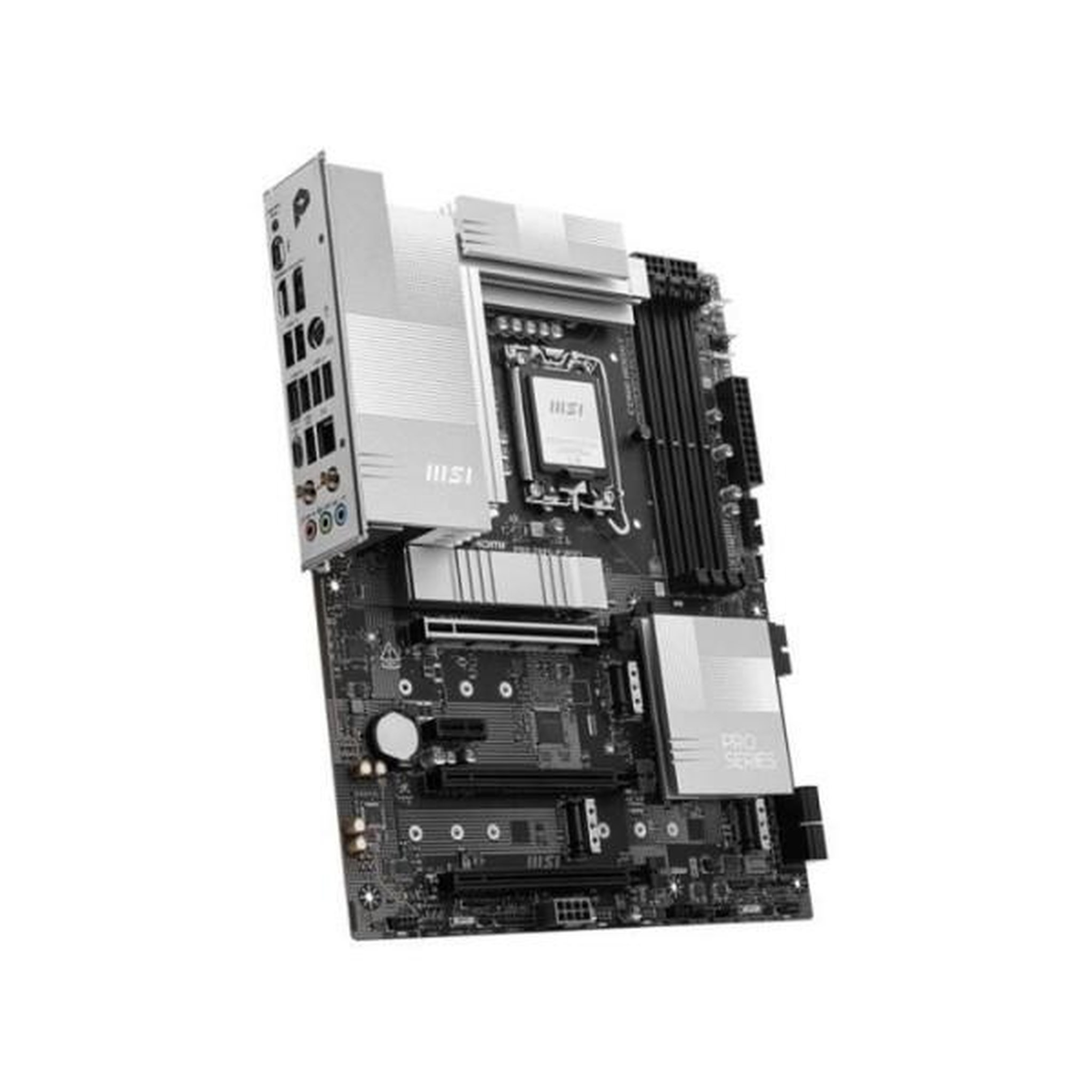 Voir la diapositive 3 : MSI Carte mere - MSI - PRO Z890-P WIFI - Wi-Fi 7, 5G LAN, Thunderbolt 4, PCIe 5.0, argentée