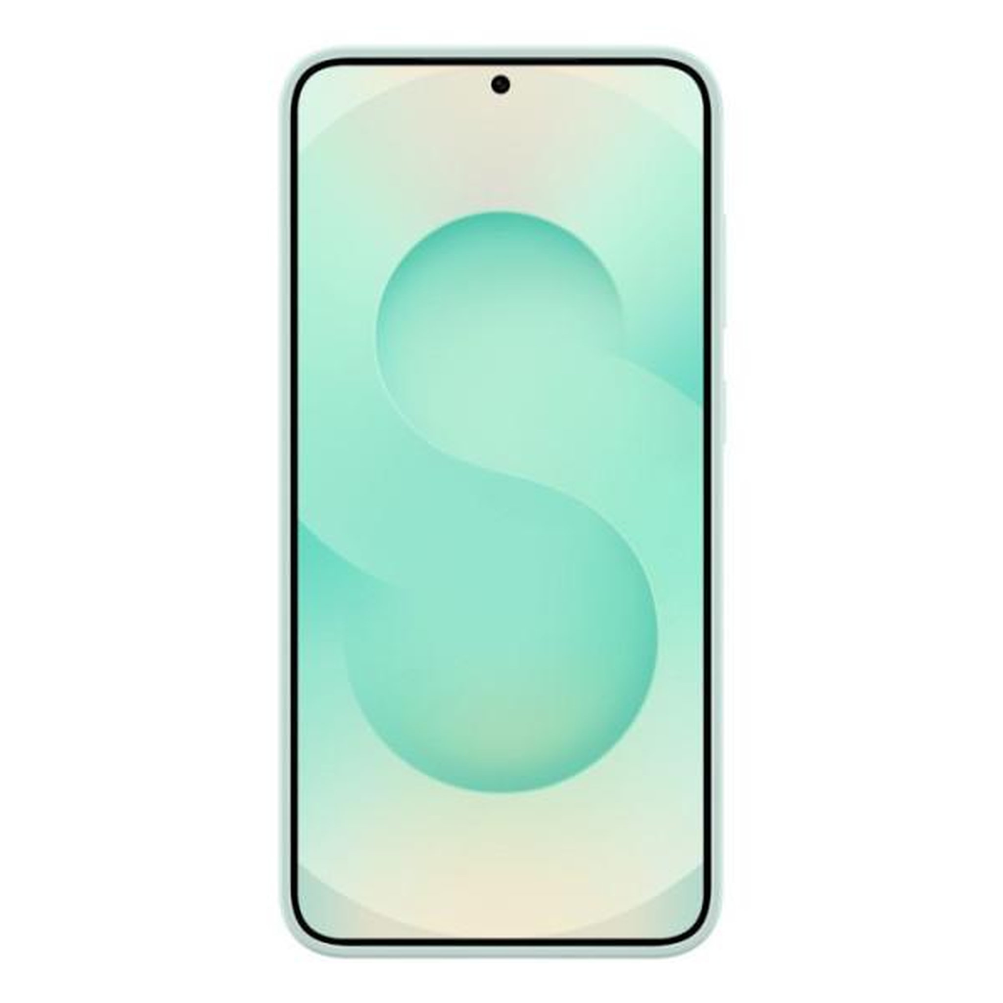 Voir la diapositive 2 : Samsung Coque silicone Galaxy S25+ Vert d'eau