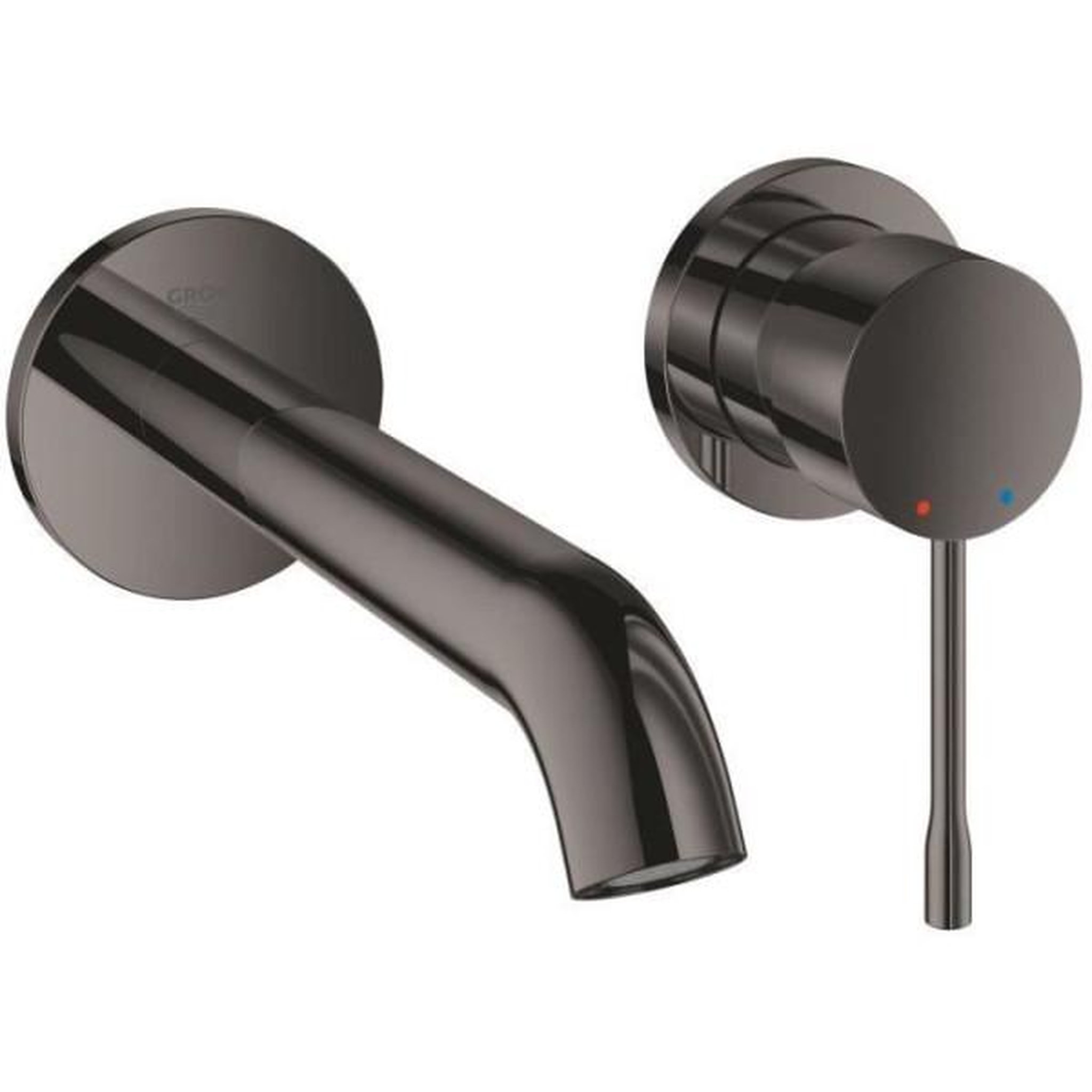 Grohe Mitigeur lavabo mural - grohe - essence - 2 trous - taille m - finition hard graphite