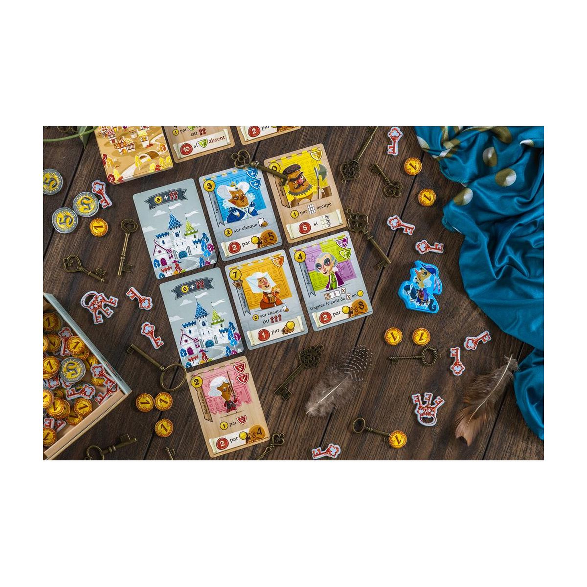 Voir la diapositive 3 : Blackrock Editions Chateau Combo - jeu de strategie