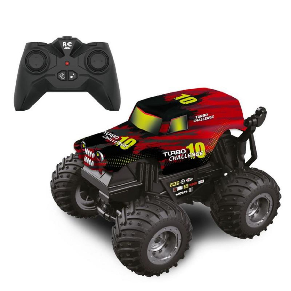 TURBO CHALLENGE Voiture télécommandée Turbo Challenge Pick Up Toupie