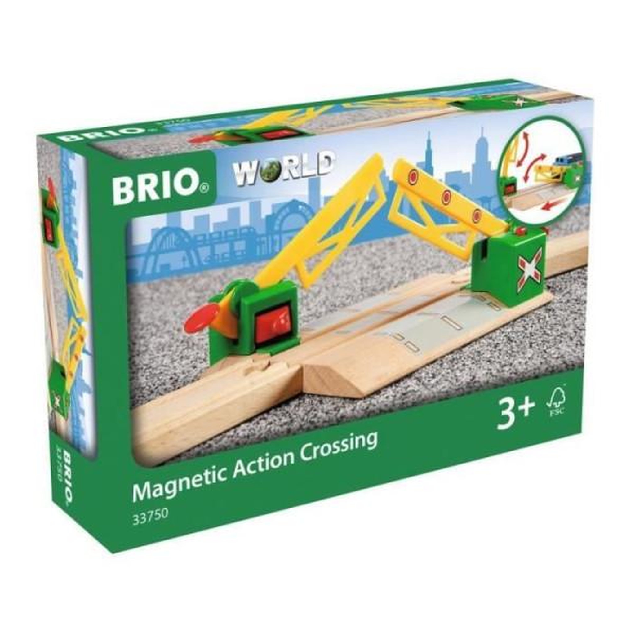 Voir la diapositive 5 : Brio Passage a niveau magnétique brio 33750 - accessoire pour circuit de train en bois
