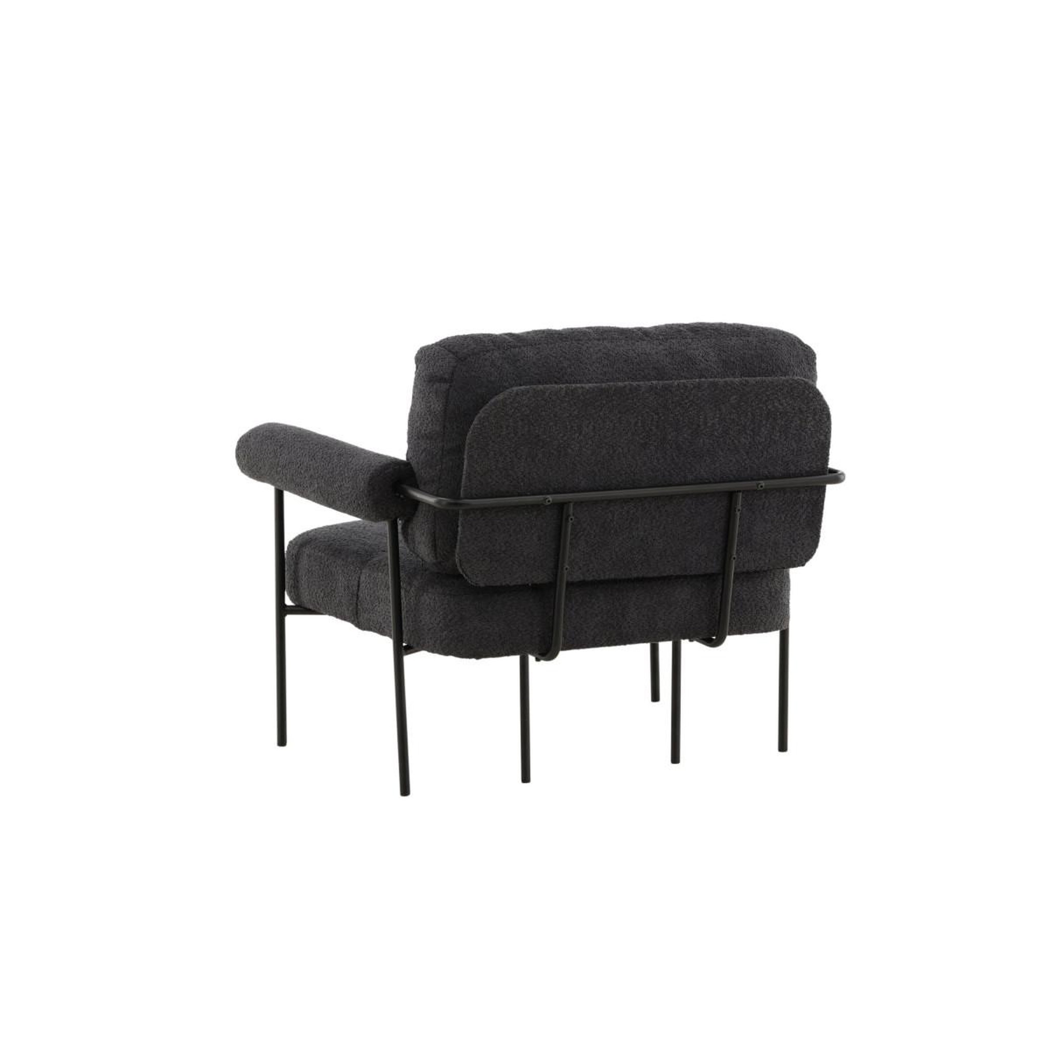 Voir la diapositive 5 : Paris Prix Fauteuil Design  Hokasen X Josefin  95cm Gris Foncé
