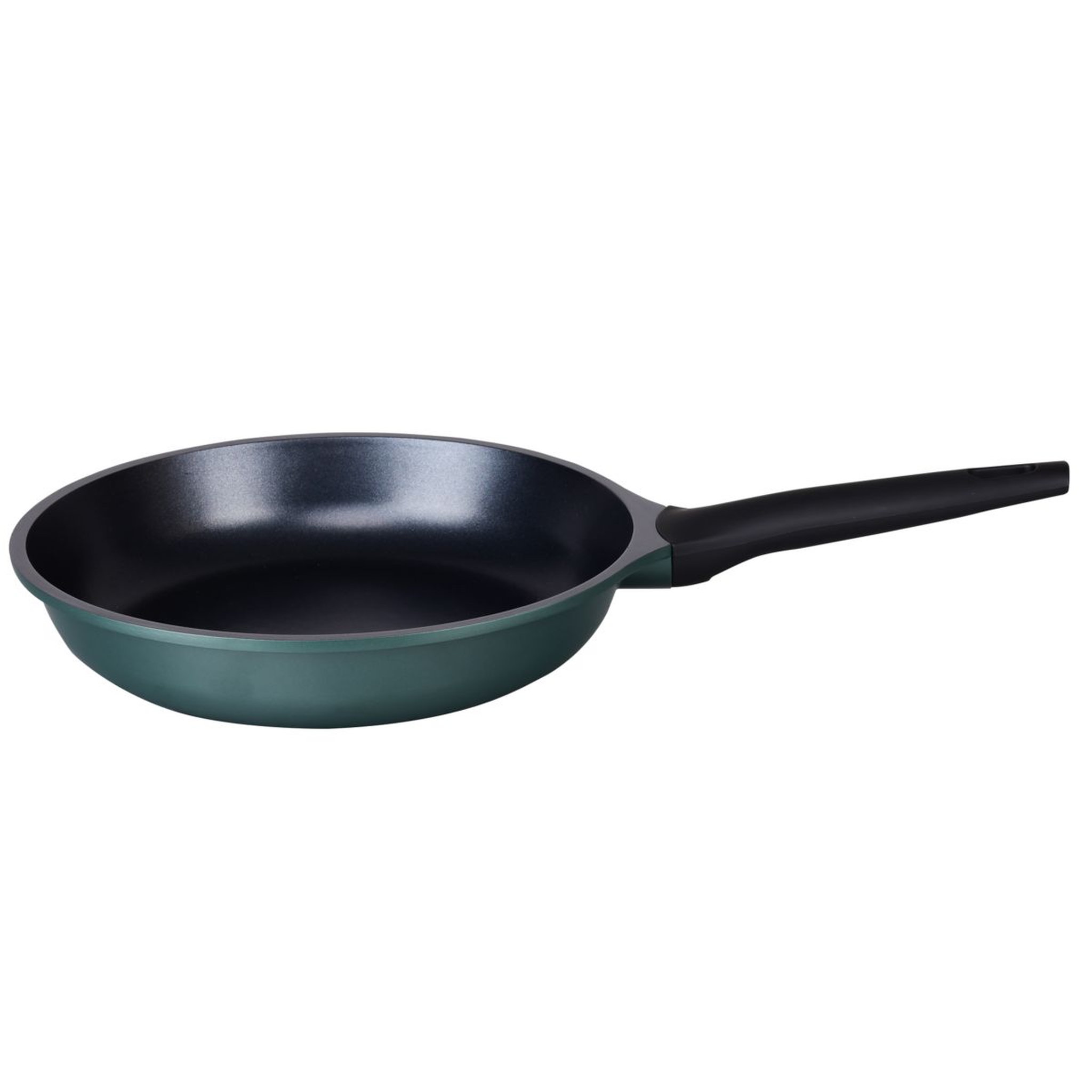Voir la diapositive 1 : Poêle 24cm en fonte d'aluminium vert