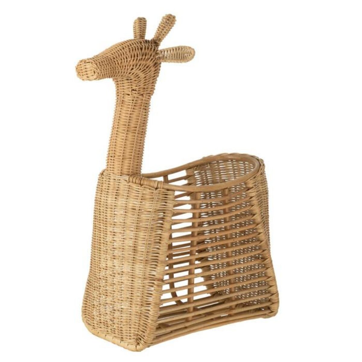 Paris Prix Panier de Rangement en Rotin  Girafe  83cm Naturel