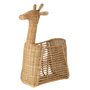 Voir la diapositive 1 : Paris Prix Panier de Rangement en Rotin  Girafe  83cm Naturel