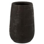 Paris Prix Vase Déco  Irrégulier Rugueux  31cm Noir